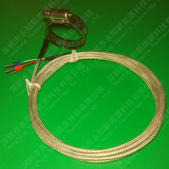 卡箍PT1000溫度傳感器 卡箍PT1000溫度傳感器